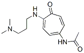 N-[4-[[3-(Dimethylamino)propyl]amino]-5-oxo-1,3,6-cycloheptatrien-1-yl]acetamide CAS#: 15499-15-7