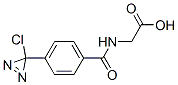 N-(4-(3-chlorodiazirin-3-yl)benzoyl)glycine CAS#: 104745-67-7