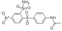 N-[4-(4-NITRO-2-SULFAMOYL-BENZENESULFONYL)-PHENYL]-ACETAMIDE CAS#: 25006-65-9