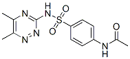 N-[4-[(5,6-dimethyl-1,2,4-triazin-3-yl)sulfamoyl]phenyl]acetamide CAS#: 19189-90-3
