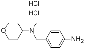 N-[(4-AMINOPHENYL)METHYL]TETRAHYDRO-N-METHYL-2H-PYRAN-4-AMINE DIHYDROCHLORIDE CAS#: 263765-61-3
