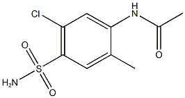 N-[4-(AMINOSULFONYL)-5-CHLORO-2-METHYLPHENYL]ACETAMIDE CAS#: 17560-53-1