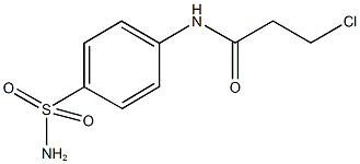 N-[4-(AMINOSULFONYL)PHENYL]-3-CHLOROPROPANAMIDE CAS#: 104246-29-9