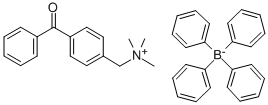 N-(4-[BENZOYL]BENZYL)-N,N,N-TRIMETHYL AMMONIUM TETRAPHENYLBORATE CAS#: 216067-02-6