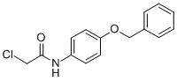 N-(4-BENZYLOXY-PHENYL)-2-CHLORO-ACETAMIDE CAS#: 19514-92-2