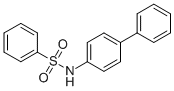 N-4-Biphenylylbenzenesulfonamide CAS#: 13607-48-2
