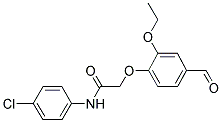 N-(4-CHLORO-PHENYL)-2-(2-ETHOXY-4-FORMYL-PHENOXY)-ACETAMIDE CAS#: 247592-70-7