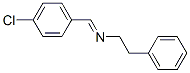 N-(4-Chlorobenzylidene)benzeneethanamine CAS#: 13540-95-9