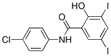 N-[4-Chlorophenyl]-2-hydroxy-3,5-diiodobenzamide CAS#: 14437-46-8