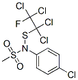 N-(4-Chlorophenyl)-N-[(1,1,2,2-tetrachloro-2-fluoroethyl)thio]methanesulfonamide CAS#: 22729-74-4