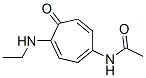 N-[4-(Ethylamino)-5-oxo-1,3,6-cycloheptatrien-1-yl]acetamide CAS#: 18188-69-7