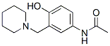 N-(4-HYDROXY-3-(1-PIPERIDINYLMETHYL) PHENYL)ACETAMIDE CAS#: 13886-01-6