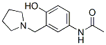 N-(4-HYDROXY-3-(1-PYRROLIDINYLMETHYL) PHENYL) ACETAMIDE CAS#: 13886-02-7