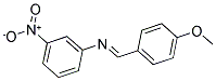 N-[(4-METHOXYPHENYL)METHYLIDENE]-N-(3-NITROPHENYL)AMINE CAS#: 20534-81-0