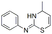 N-(4-METHYLTETRAHYDRO-1,3-THIAZIN-2-YLIDENE)ANILINE CAS#: 10554-34-4