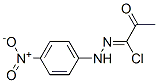 N-(4-Nitrophenyl)-2-oxopropanehydrazonic acid chloride CAS#: 18247-80-8