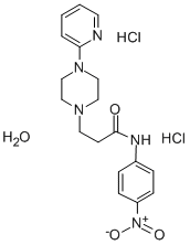 N-(4-Nitrophenyl)-4-(2-pyridinyl)-1-piperazinepropanamide dihydrochlor ide hydrate CAS#: 104373-65-1