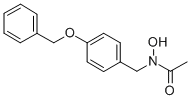 N-(4-benzyloxybenzyl)acetohydroxamic acid CAS#: 106328-28-3