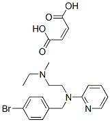 N-[(4-bromophenyl)methyl]-N'-ethyl-N'-methyl-N-2-pyridylethylenediamine maleate CAS#: 14292-35-4