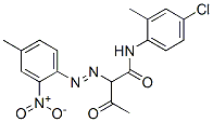 N-(4-chloro-o-tolyl)-2-[(4-methyl-2-nitrophenyl)azo]-3-oxobutyramide CAS#: 13418-35-4