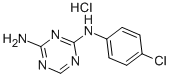 N-(4-chlorophenyl)-1,3,5-triazine-2,4-diamine monohydrochloride CAS#: 2019-25-2