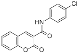 N-(4-chlorophenyl)-2-oxo-2H-chromene-3-carboxamide CAS#: 1847-02-5