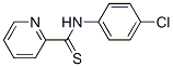 N-(4-chlorophenyl)pyridine-2-carbothioamide CAS#: 27060-28-2