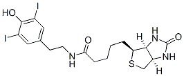 N-(4-hydroxy-3,5-diiodophenylethyl)biotin amide CAS#: 112242-37-2