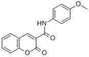 N-(4-methoxyphenyl)-2-oxo-2H-chromene-3-carboxamide CAS#: 1846-94-2