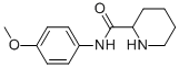 N-(4-methoxyphenyl)piperidine-2-carboxamide CAS#: 19612-30-7