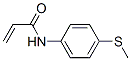 N-[4-(methylthio)phenyl]acrylamide CAS#: 27817-73-8