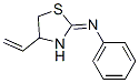 N-(4-vinyl-1,3-thiazolidin-2-ylidene)phenylamine CAS#: 104514-74-1