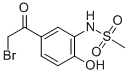 N-[5-(2-BROMO-ACETYL)-2-HYDROXY-PHENYL]-METHANESULFONAMIDE CAS#: 14347-24-1