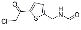 N-[[5-(2-CHLOROACETYL)THIEN-2-YL]METHYL]ACETAMIDE CAS#: 104082-15-7