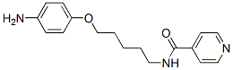 N-[5-(4-aminophenoxy)pentyl]pyridine-4-carboxamide CAS#: 101578-27-2