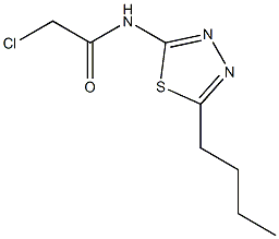N-(5-BUTYL-[1,3,4]THIADIAZOL-2-YL)-2-CHLORO-ACETAMIDE CAS#: 15777-44-3