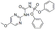 N-[(5-Methoxy-2-pyrimidinyl)carbamoyl]phosporamidic acid diphenyl ester CAS#: 26594-08-1