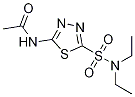 N-(5-(N,N-diethylsulfaMoyl)-1,3,4-thiadiazol-2-yl)acetaMide CAS#: 13681-31-7