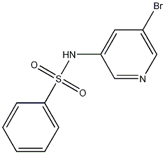 N-(5-bromopyridin-3-yl)benzenesulfonamide CAS#: 1084-12-4