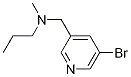 N-((5-bromopyridin-3-yl)methyl)-N-methylpropan-1-amine CAS#: 104290-47-3