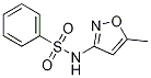 N-(5-methyl-3-isoxazolyl)benzenesulfonamide CAS#: 13053-79-7