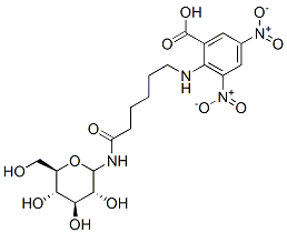N-(6-(2-carboxy-4,6-dinitrophenylamino)hexanoyl)glucopyranosylamine CAS#: 103083-55-2