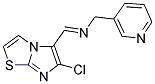 N-[(6-CHLOROIMIDAZO[2,1-B][1,3]THIAZOL-5-YL)METHYLENE](3-PYRIDINYL)METHANAMINE CAS#: 241132-70-7