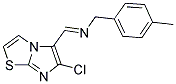 N-[(6-CHLOROIMIDAZO[2,1-B][1,3]THIAZOL-5-YL)METHYLENE](4-METHYLPHENYL)METHANAMINE CAS#: 241132-52-5
