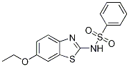 N-(6-Ethoxy-2-benzothiazolyl)benzenesulfonaMide CAS#: 15850-94-9