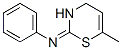 N-(6-METHYLTETRAHYDRO-1,3-THIAZIN-2-YLIDENE)ANILINE CAS#: 10554-33-3