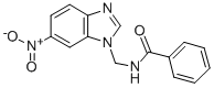 N-((6-Nitro-1H-benzimidazol-1-yl)methyl)benzamide CAS#: 103706-79-2
