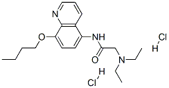 N-(8-butoxyquinolin-5-yl)-2-diethylamino-acetamide dihydrochloride CAS#: 19655-31-3