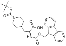 N-ALPHA-FMOC-BETA-(1-BOC-PIPERIDIN-4-YL)-D,L-ALANINE CAS#: 204058-25-3