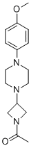 N-Acetyl-3-(4-(p-methoxyphenyl)piperazinyl)azetidine CAS#: 223381-95-1